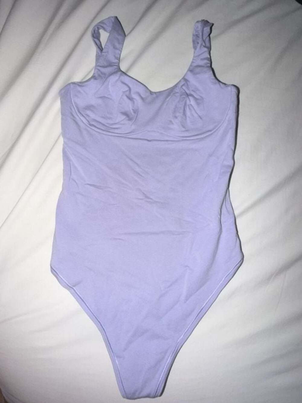 Pink Victoria's Secret Purple Bodysuit Small